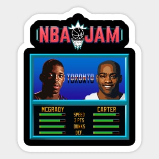 NBA JAM - Tmac and Vince Sticker